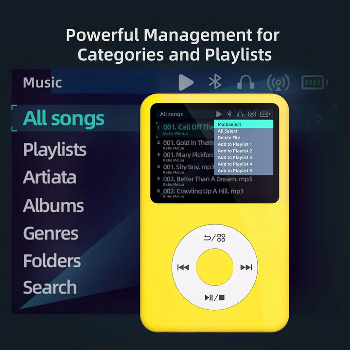 128GB reproductor mp3 player with radio