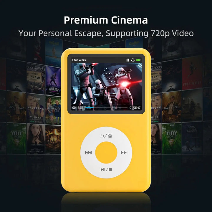 128GB reproductor mp3 player with radio