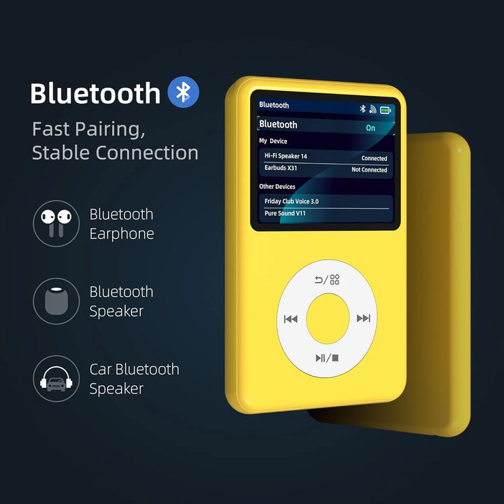 128GB reproductor mp3 player with radio