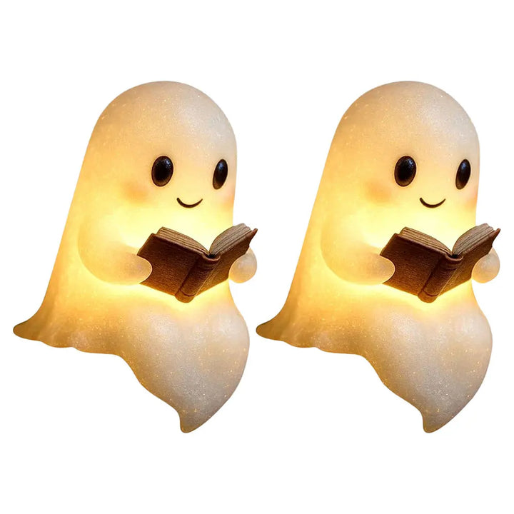 Cute Ghost Reading Lamp Halloween 3D