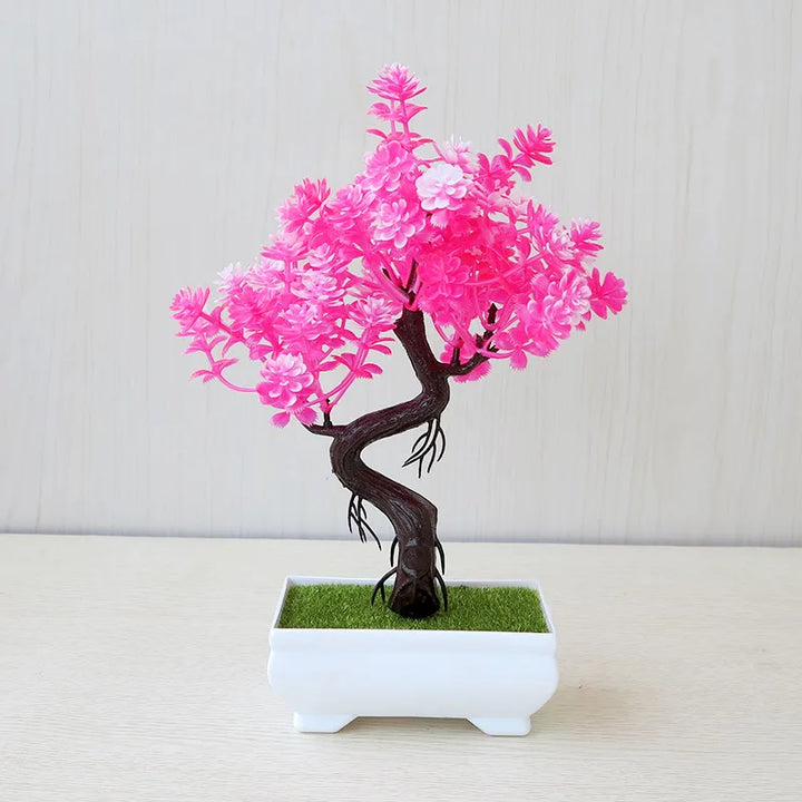 Bonsai Small Tree Pot Fake Plant Potted