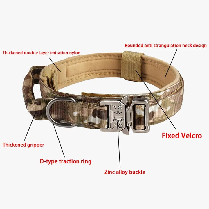 Tactical Dog Collar Metal