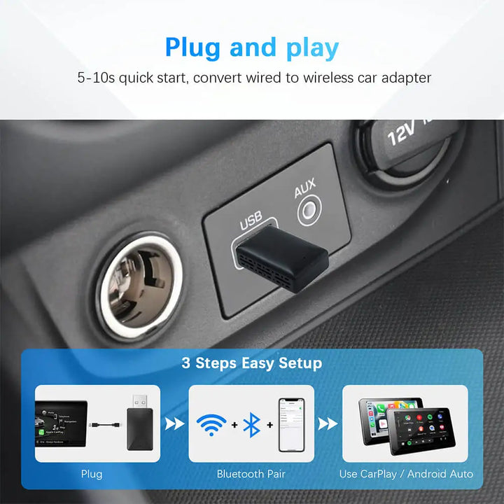 Wireless CarPlay AI Mini Android
