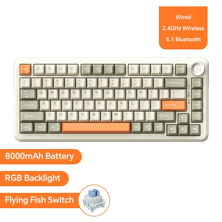 AK820/AK820Pro Gaming Mechanical Keyboard