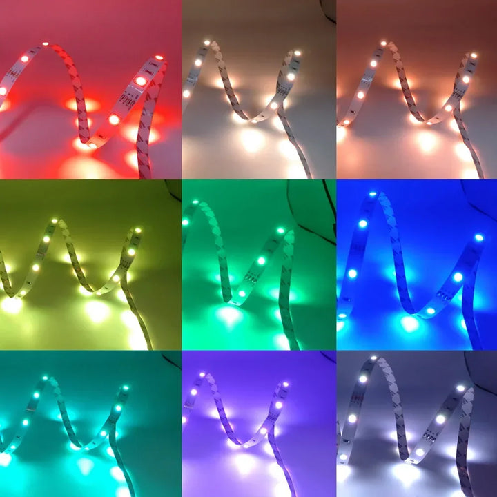 Usb 5V Led Strip Light 5050 Rgb Led Tape Bluetooth Wifi