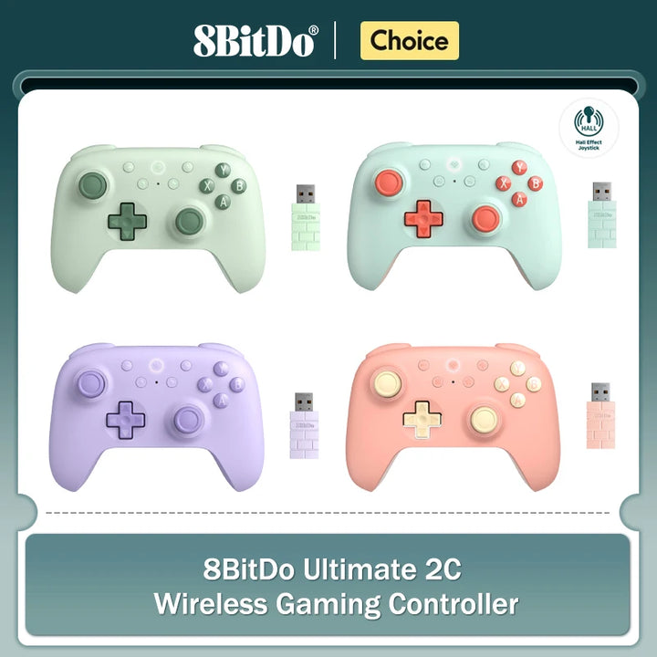 8BitDo Ultimate 2C Wireless Gaming Controller for PC
