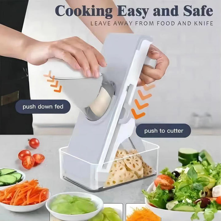 Safe Mandoline Slicer for Kitchen Multifunction