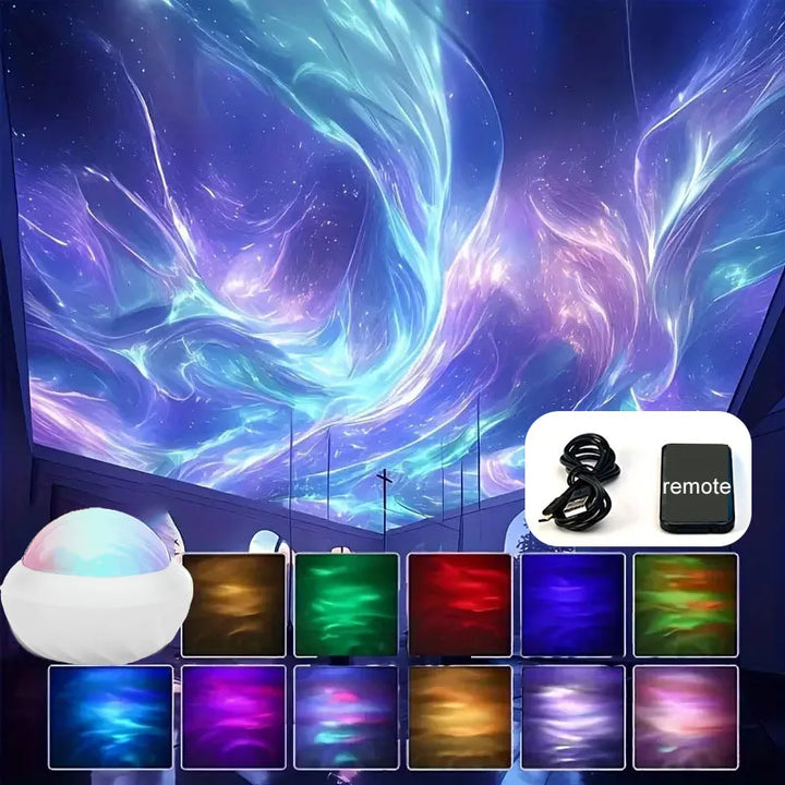 Northern Light Projector RGB Atmosphere Night