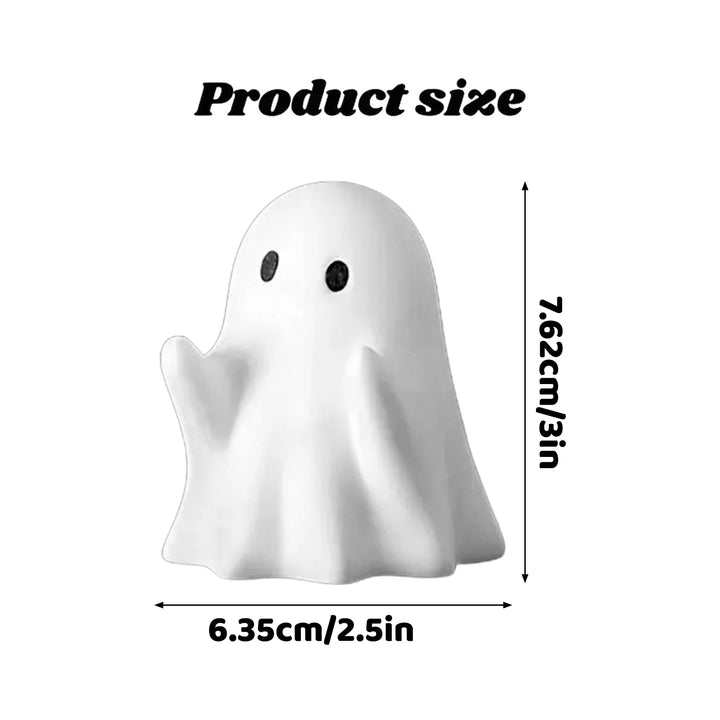 Funny Ghost Pen Holder Spooky Ghost Figurine Design