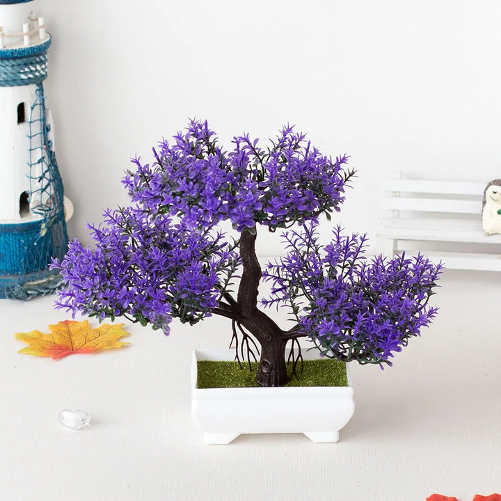 Bonsai Small Tree Pot Fake Plant Potted