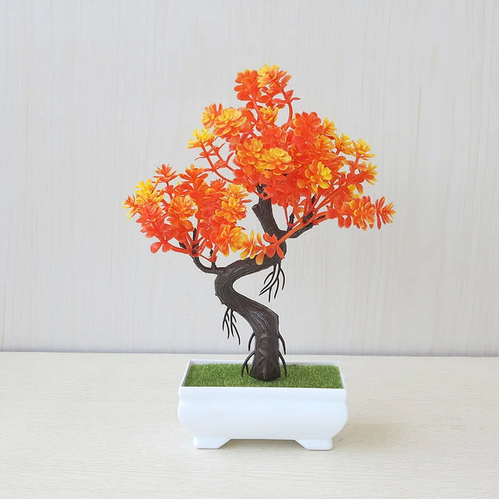 Bonsai Small Tree Pot Fake Plant Potted
