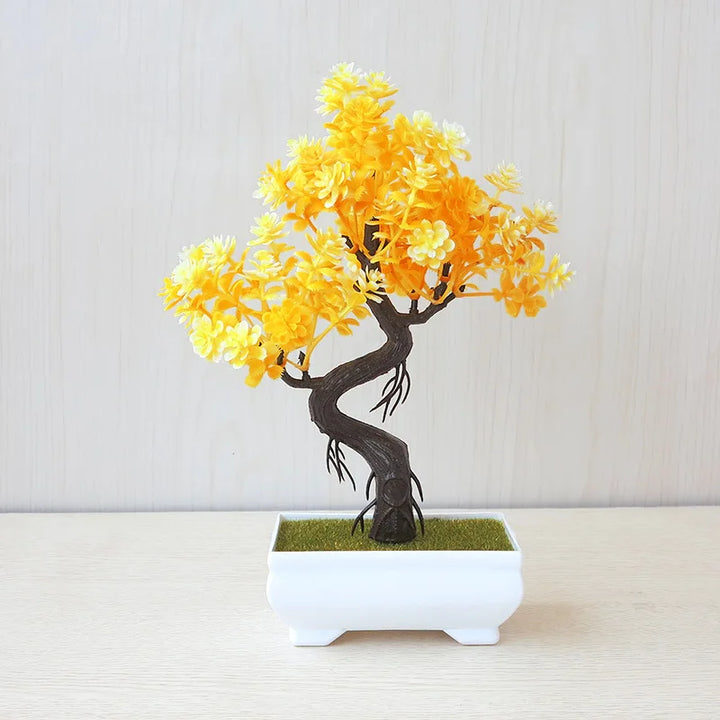Bonsai Small Tree Pot Fake Plant Potted