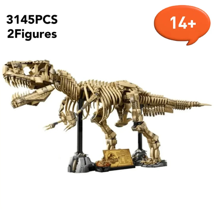Park Dinosaur World  T-Rex Fossils Tyrannosaurus Rex Bricks