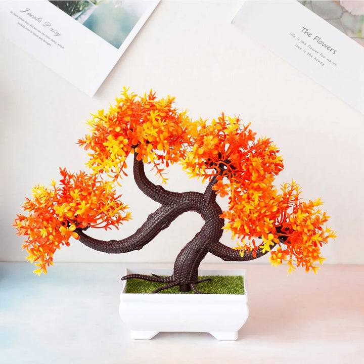 Bonsai Small Tree Pot Fake Plant Potted