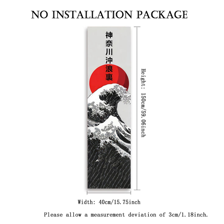 Japanese Ocean Waves Wall Decoration