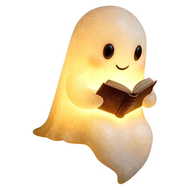 Cute Ghost Reading Lamp Halloween 3D