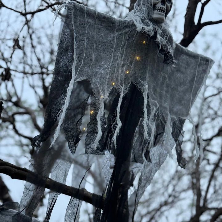 Halloween Skeleton Ghost Decoration Ghost with LED