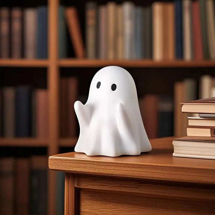 Funny Ghost Pen Holder Spooky Ghost Figurine Design