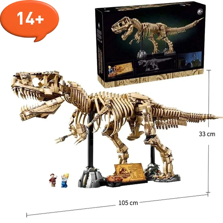 Park Dinosaur World  T-Rex Fossils Tyrannosaurus Rex Bricks