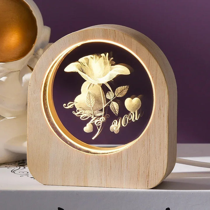 3D Crystal Glass Craft Decoration