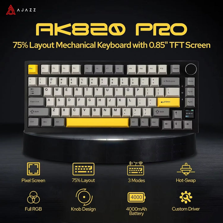 AK820/AK820Pro Gaming Mechanical Keyboard