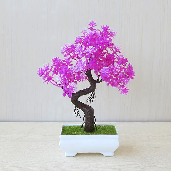 Bonsai Small Tree Pot Fake Plant Potted