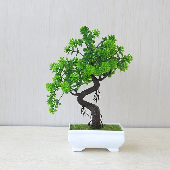 Bonsai Small Tree Pot Fake Plant Potted