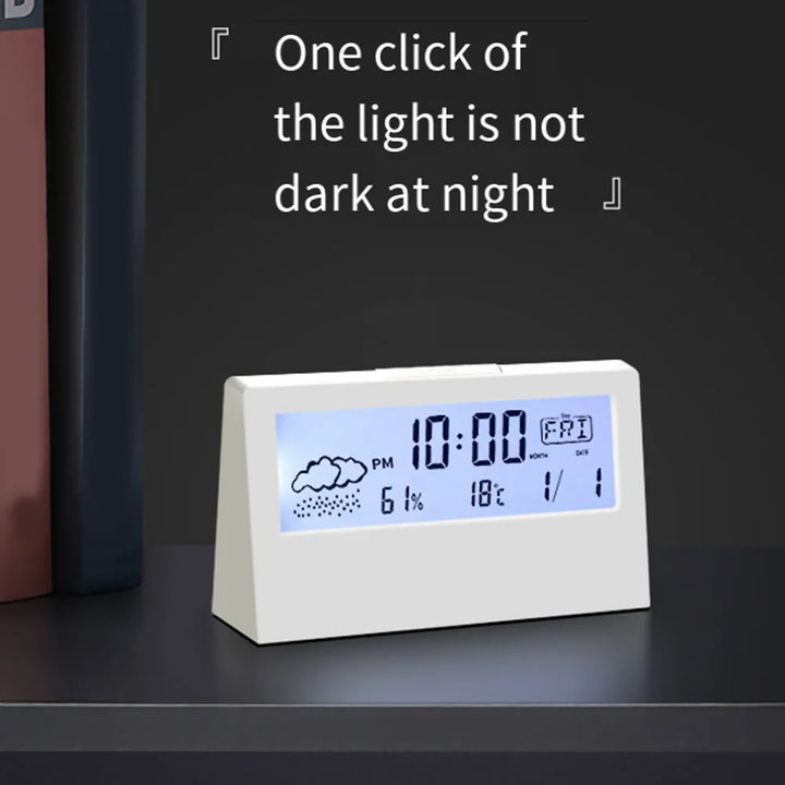 Thermo-Hygrometer Clock