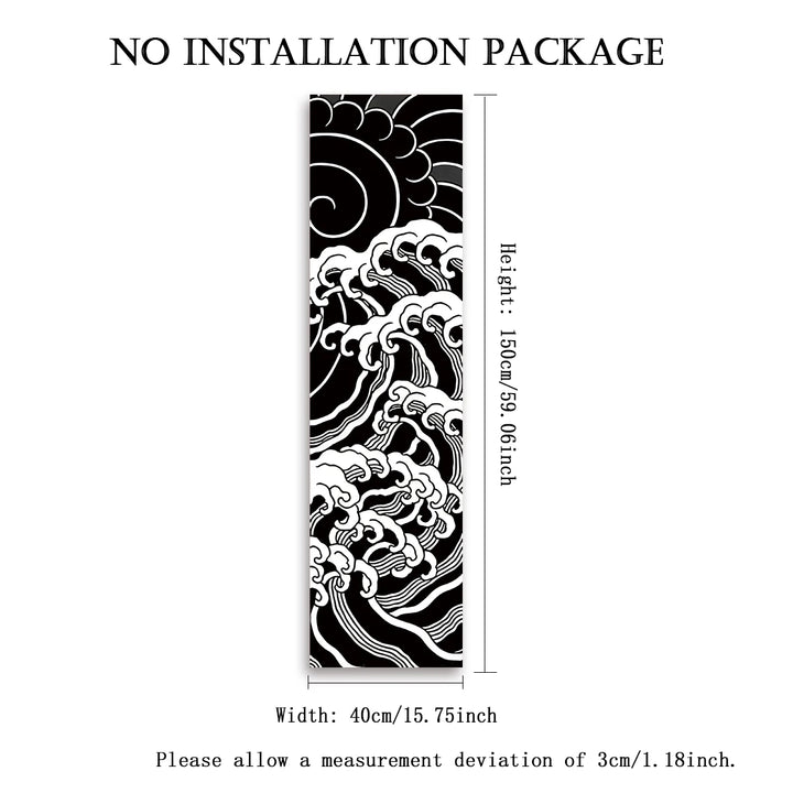 Japanese Ocean Waves Wall Decoration
