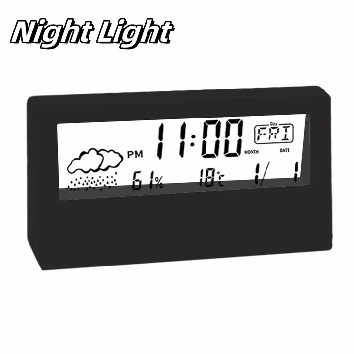 Thermo-Hygrometer Clock